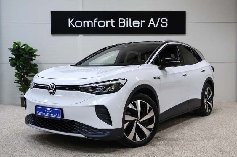 Hvid Brugt 2021 VW ID.4 Pro Performance SUV | 174.900 kr. (Super pris) - Billede 1/4