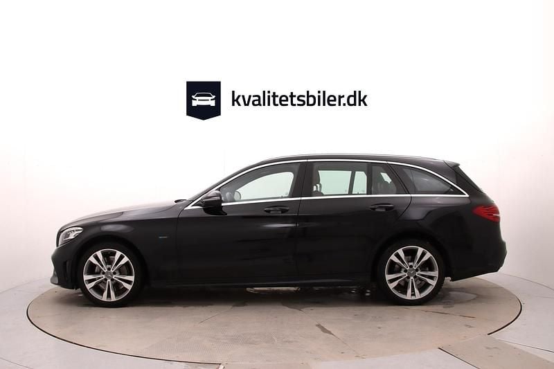 Brugt Mercedes C300e AMG line 306 HK (225 kW) 2020 Sort Stationcar