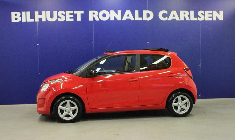 Brugt Citroën C1 72 HK (52 kW) 2018 Rød Hatchback