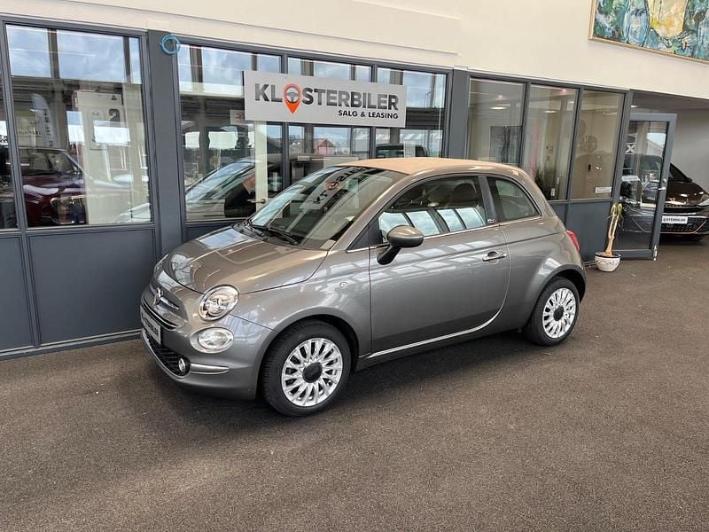Gråmetal Brugt 2022 Fiat 500C Dolcevita Cabriolet | 133.700 kr. (Fair pris) - Billede 1/4