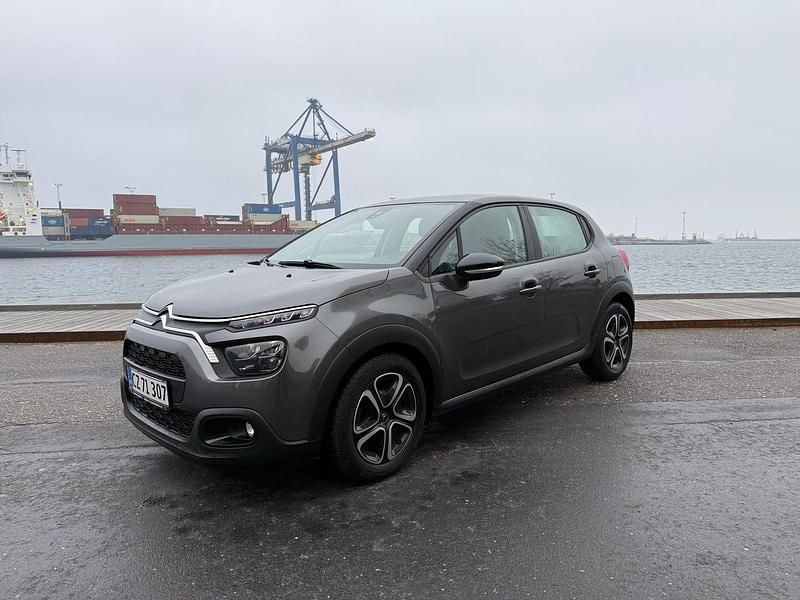 Grå Brugt 2021 Citroën C3 Feel Hatchback | 74.900 kr. (Super pris) - Billede 1/4