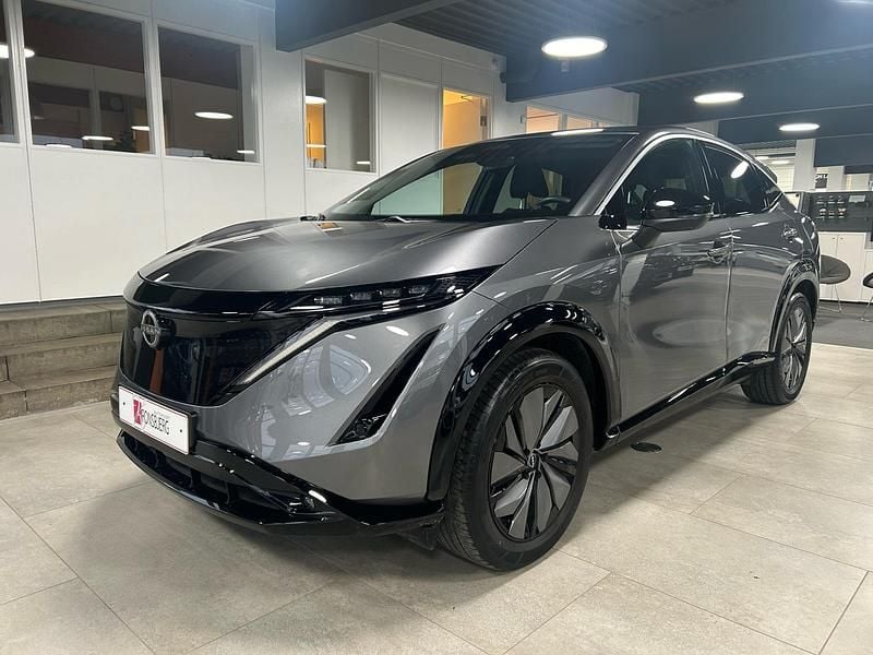 Dark metal gray Brugt 2024 Nissan Ariya Advance SUV | 299.900 kr. - Billede 1/4