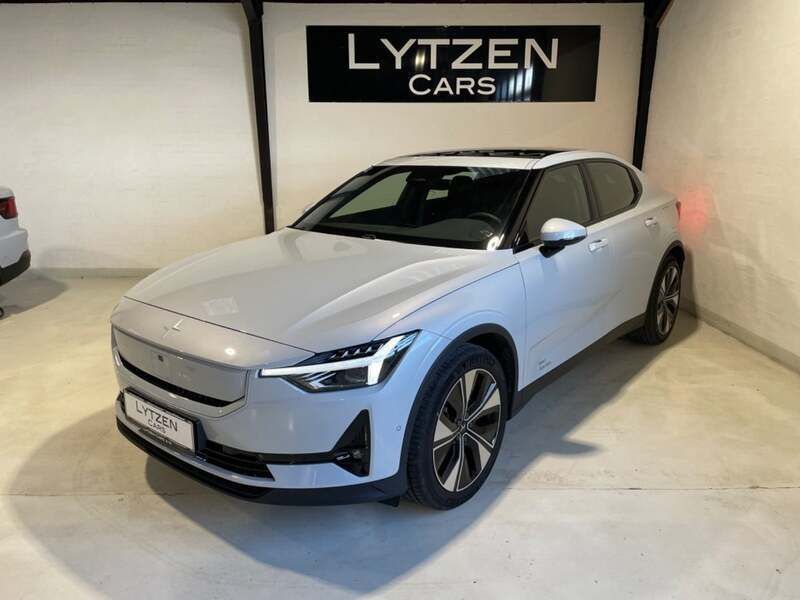 Hvidmetal Brugt 2023 Polestar 2 Sedan | 333.800 kr. (Lidt for dyr) - Billede 1/4