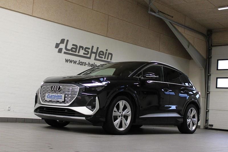 Sortmetal Brugt 2024 Audi Q4 e-tron S-Line SUV | 379.800 kr. (Fair pris) - Billede 1/4