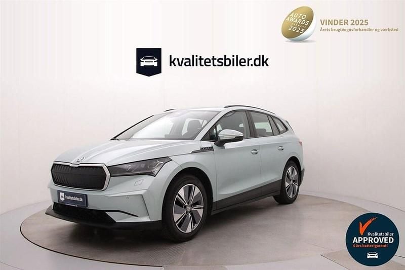 Brugt Skoda Enyaq iV Loft 132 kW (180 HK) 2022 Sølvmetal SUV