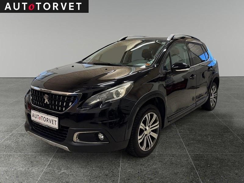 Brugt Peugeot 2008 Desire Sky 100 HK (73 kW) 2017 Sort SUV
