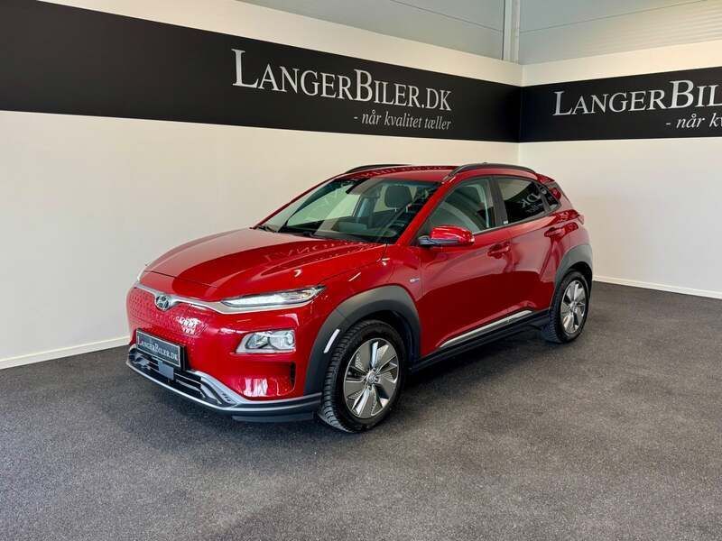 Rødmetal Brugt 2021 Hyundai Kona Advanced SUV | 149.500 kr. (Fair pris) - Billede 1/4