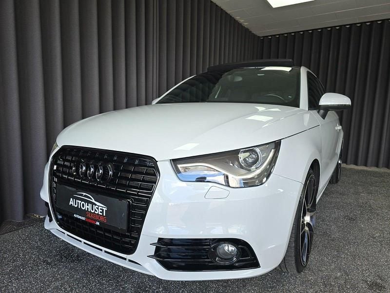 Hvid Brugt 2012 Audi A1 Attraction Hatchback | 88.900 kr. (Fair pris) - Billede 1/4