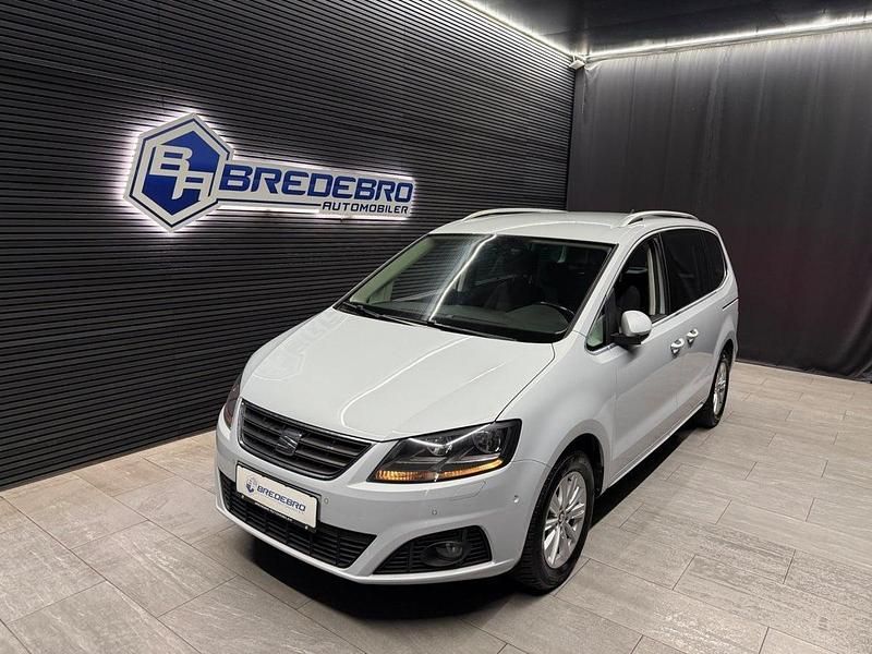 Hvid Brugt 2017 Seat Alhambra Style MPV | 249.500 kr. - Billede 1/4