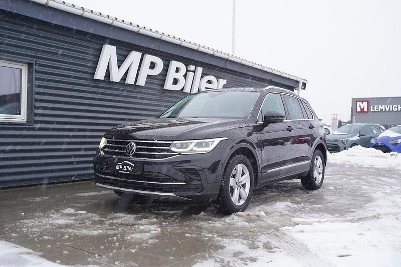 Brugt VW Tiguan Elegance 245 HK (180 kW) 2021 Sortmetal SUV
