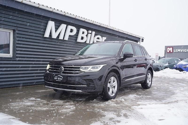 Brugt VW Tiguan Elegance 245 HK (180 kW) 2021 Sortmetal SUV