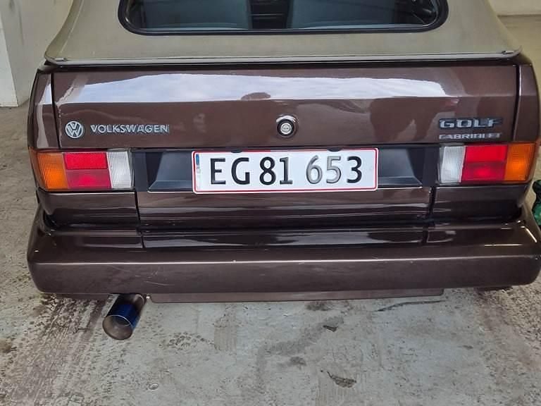 Brugt 1988 VW Golf Cabriolet GTI Cabriolet | 85.000 kr. - Billede 1/3