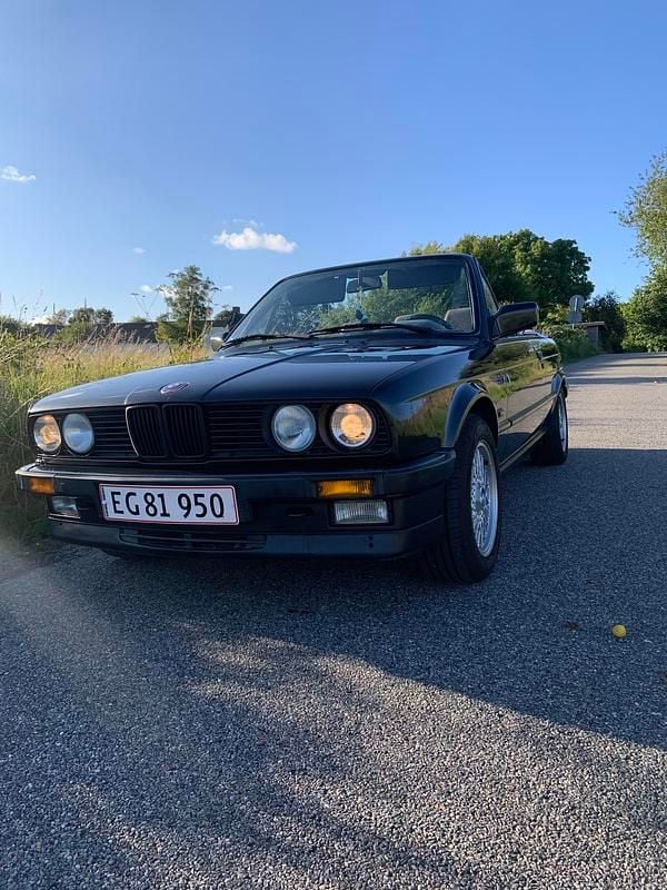 Sort Brugt 1987 BMW 325 Cabriolet | 169.999 kr. - Billede 1/4
