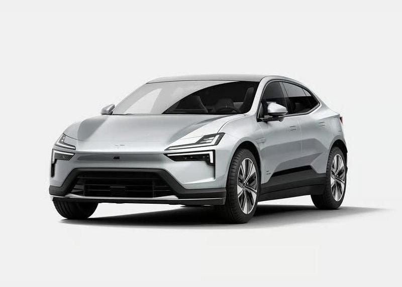 Ny Polestar 4 200 kW (272 HK) 2026 Sølvmetal SUV