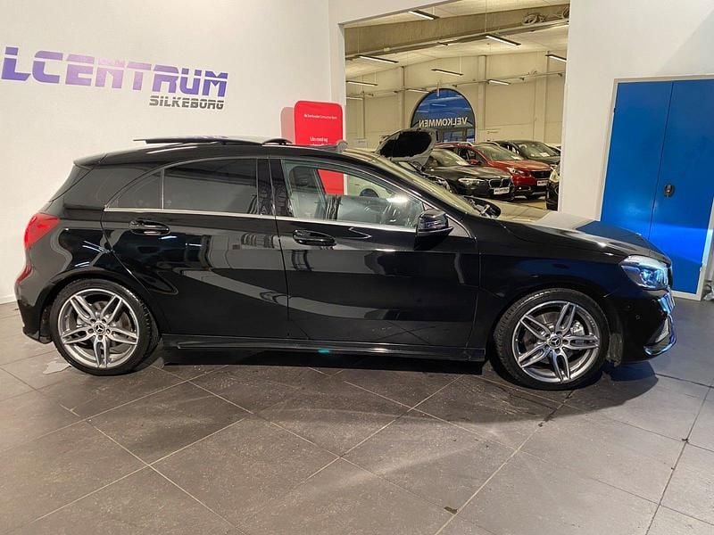 Brugt Mercedes A220 AMG line 190 HK (139 kW) 2017 Hvidmetal Hatchback