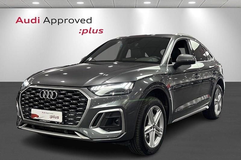 Gråmetal Brugt 2021 Audi Q5 Sportback S-Line SUV | 379.900 kr. - Billede 1/4