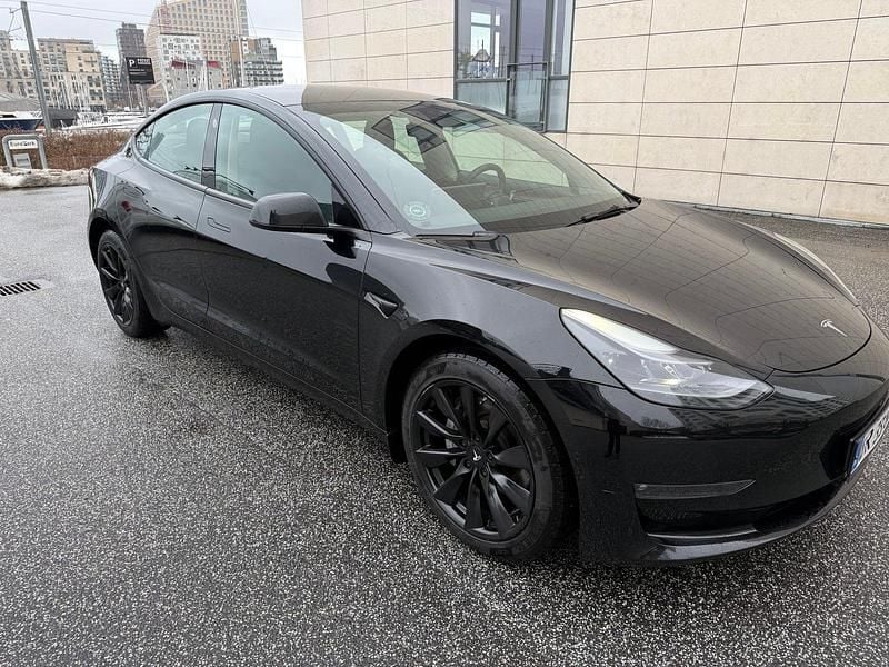 Brugt Tesla Model 3 Long Range AWD 366 kW (498 HK) 2021 Sort Sedan