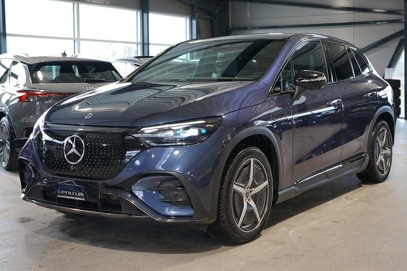 Blåmetal Brugt 2025 Mercedes EQE350 SUV AMG Line Premium SUV | 629.900 kr. - Billede 1/4