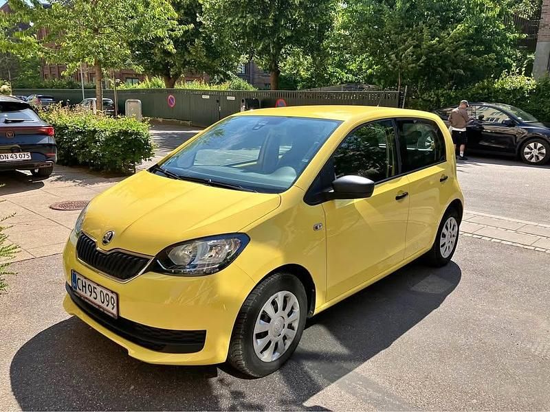 Gul Brugt 2019 Skoda Citigo Fresh Hatchback | 80.000 kr. (Fair pris) - Billede 1/4