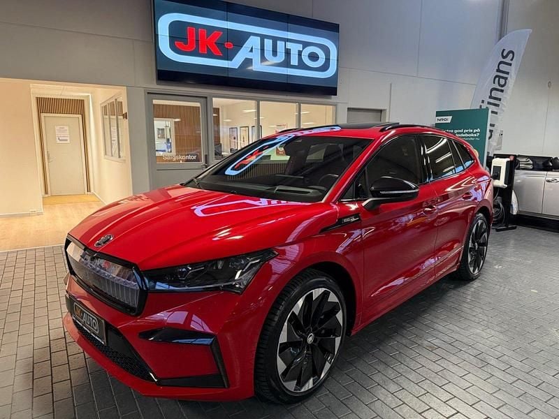 Rødmetal Brugt 2022 Skoda Enyaq iV SportLine SUV | 339.800 kr. (Dyr) - Billede 1/4