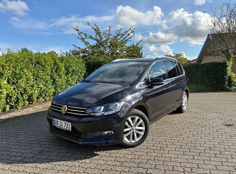 Brugt VW Touran Highline 150 HK (110 kW) 2018 Sort MPV