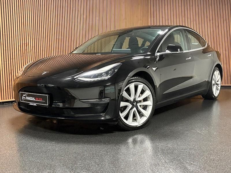 Brugt 2020 Tesla Model 3 Long Range AWD Sedan | 169.995 kr. (God pris) - Billede 1/4
