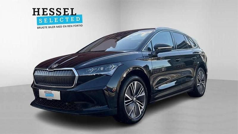 Sort Brugt 2025 Skoda Enyaq iV SUV | 334.900 kr. (God pris) - Billede 1/4