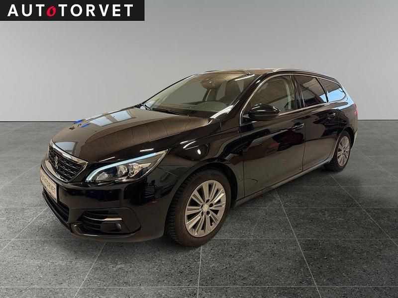 Sort Brugt 2018 Peugeot 308 Allure Sky Stationcar | 74.700 kr. (God pris) - Billede 1/4