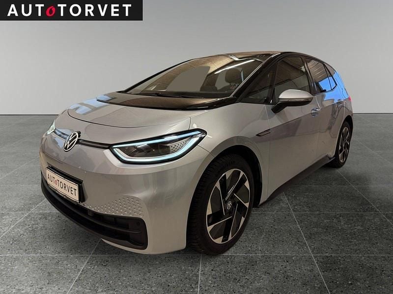 Sølvmetal Brugt 2020 VW ID.3 Pro Hatchback | 134.700 kr. (Super pris) - Billede 1/4