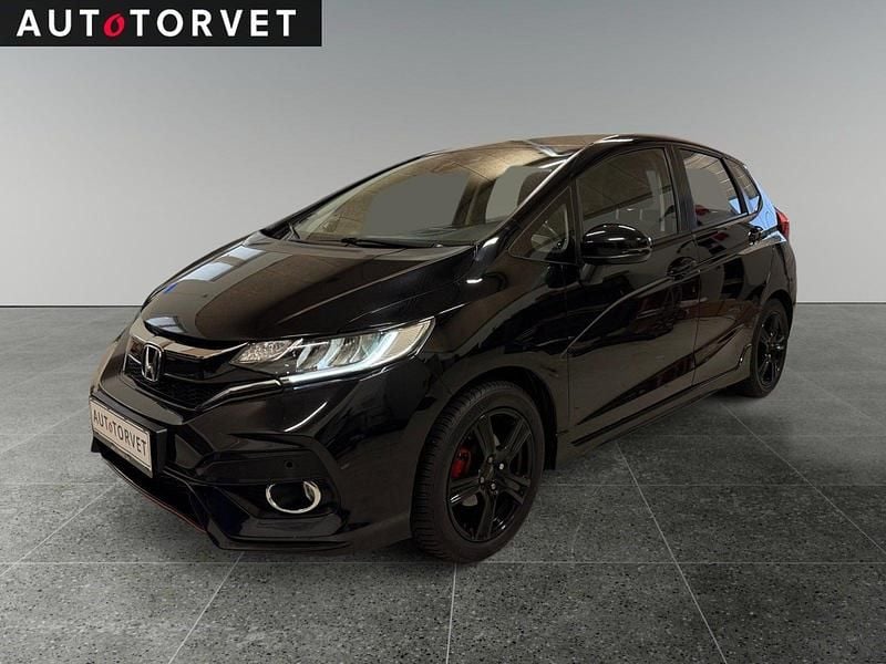 Sort Brugt 2018 Honda Jazz Dynamic Hatchback | 139.700 kr. (Fair pris) - Billede 1/4