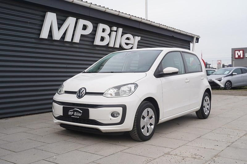 Hvid Brugt 2017 VW up! move up! Hatchback | 64.700 kr. (Fair pris) - Billede 1/4