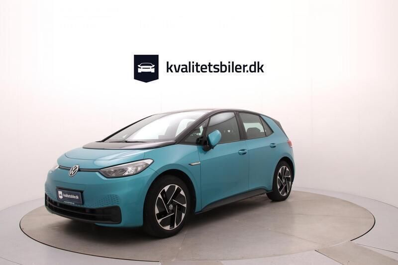 Turkismetal Brugt 2021 VW ID.3 Pro Performance Hatchback | 154.900 kr. (Fair pris) - Billede 1/4