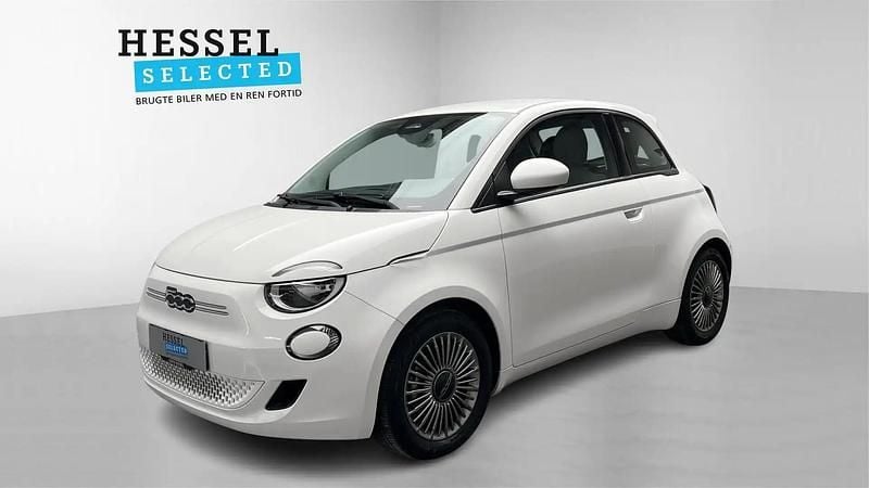 Hvid Brugt 2023 Fiat 500e Icon Hatchback | 99.900 kr. (Fair pris) - Billede 1/4