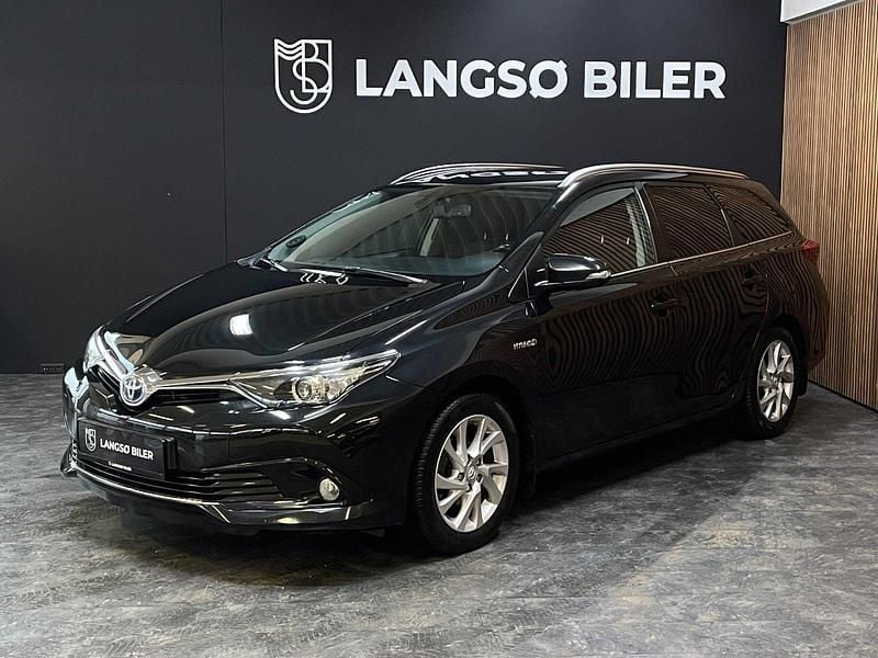Sortmetal Brugt 2016 Toyota Auris Hybrid H2 Stationcar | 99.500 kr. (Fair pris) - Billede 1/4