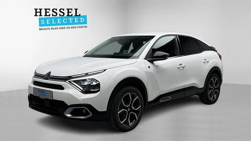 Hvid Brugt 2024 Citroën e-C4 Hatchback | 169.900 kr. (Fair pris) - Billede 1/4