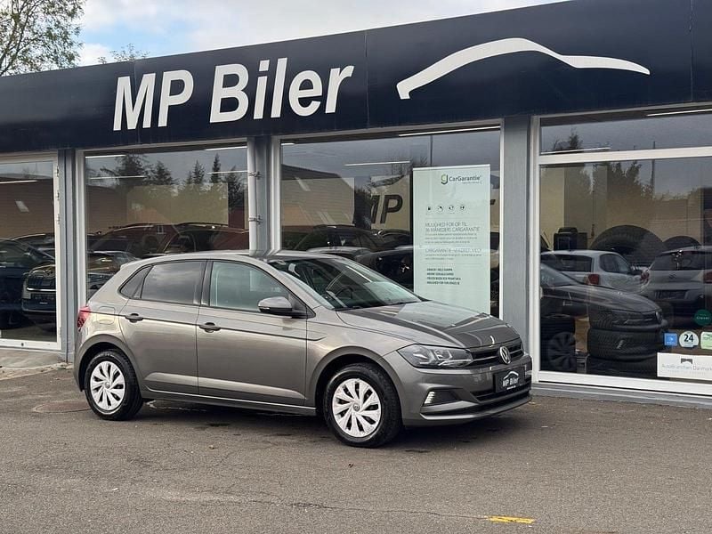 Brunmetal Brugt 2019 VW Polo Highline Hatchback | 119.900 kr. (Fair pris) - Billede 1/4