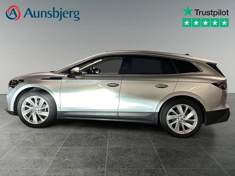 Brugt Skoda Enyaq iV 132 kW (180 HK) 2021 Sølv metal SUV