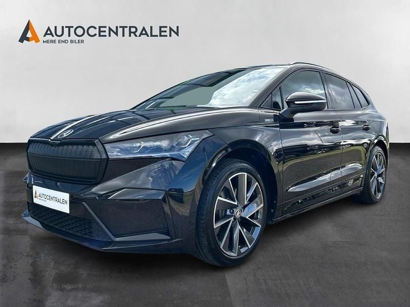 Sortmetal Brugt 2023 Skoda Enyaq iV SportLine SUV | 339.900 kr. (Dyr) - Billede 1/4