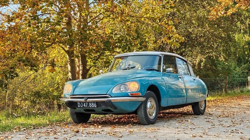 Blå Brugt 1974 Citroën DS | 99.900 kr. - Billede 1/4