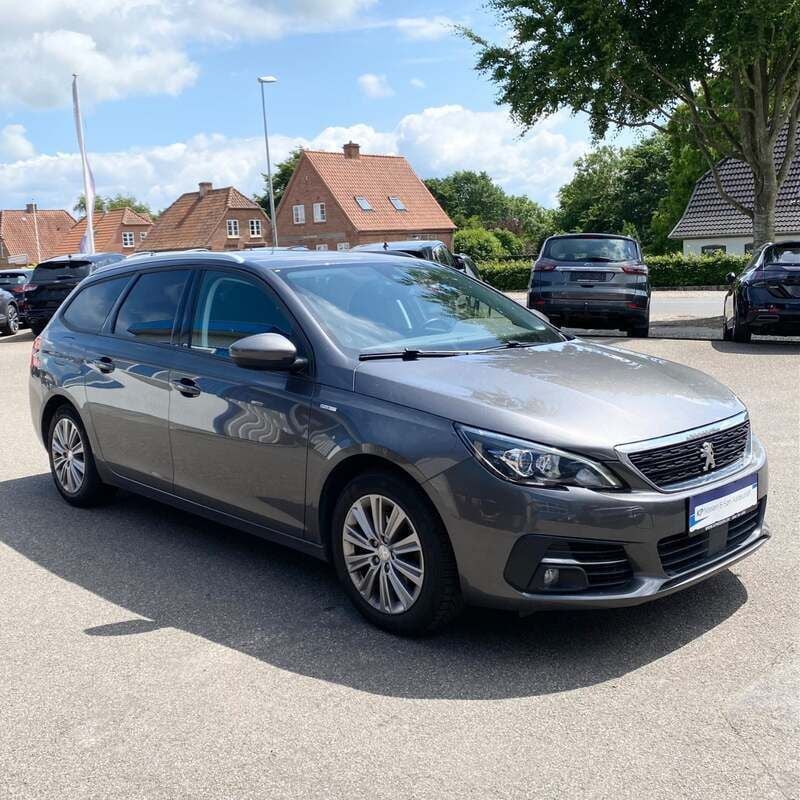 Gråmetal Brugt 2019 Peugeot 308 Style Stationcar | 129.900 kr. (Lidt for dyr) - Billede 1/1