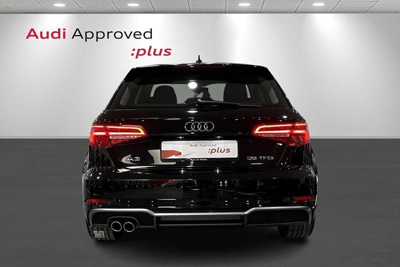 Brugt Audi A3 Sportback Sport 150 HK (110 kW) 2019 Sort Hatchback