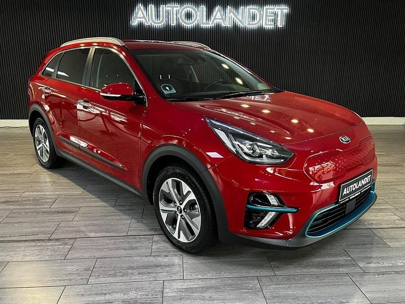 Bordeauxmetal Brugt 2021 Kia e-Niro Spirit SUV | 174.800 kr. (Fair pris) - Billede 1/4