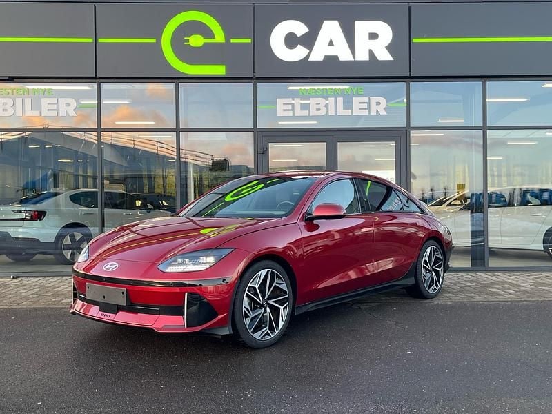 Rødmetal Brugt 2024 Hyundai Ioniq 6 Ultimate Sedan | 274.900 kr. (Fair pris) - Billede 1/4