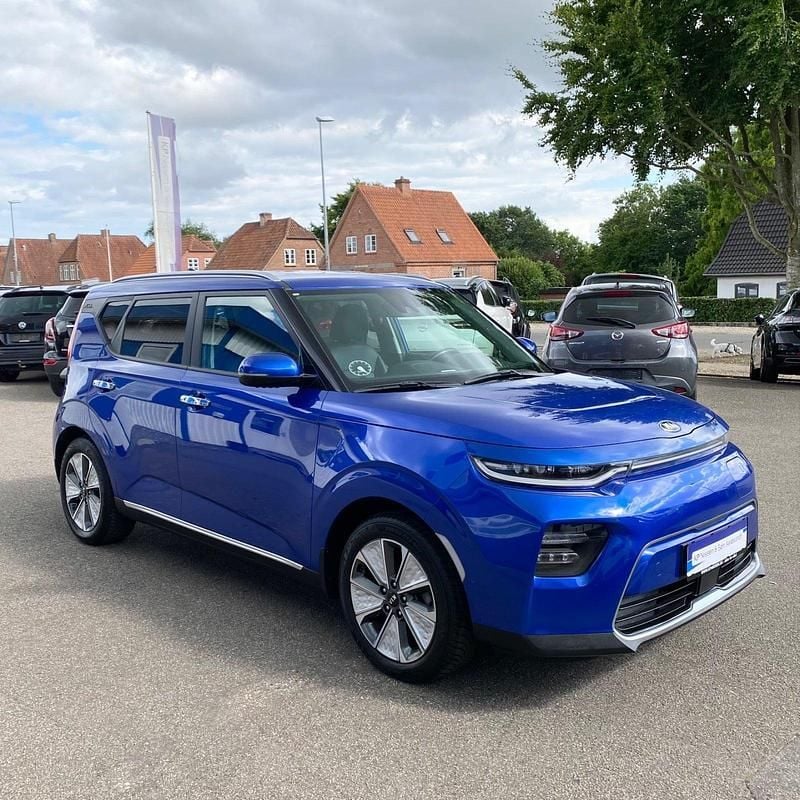 Blåmetal Brugt 2020 Kia Soul EV Advance SUV | 144.900 kr. (Fair pris) - Billede 1/4