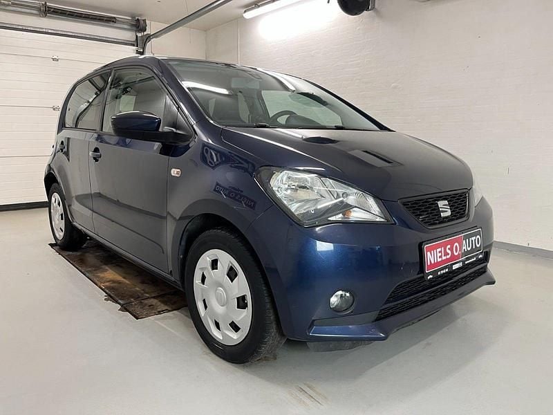 Brugt Seat Mii Style 60 HK (44 kW) 2015 Blåmetal Hatchback