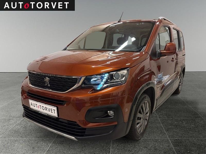 Orangemetal Brugt 2019 Peugeot Rifter Active MPV | 129.700 kr. - Billede 1/4
