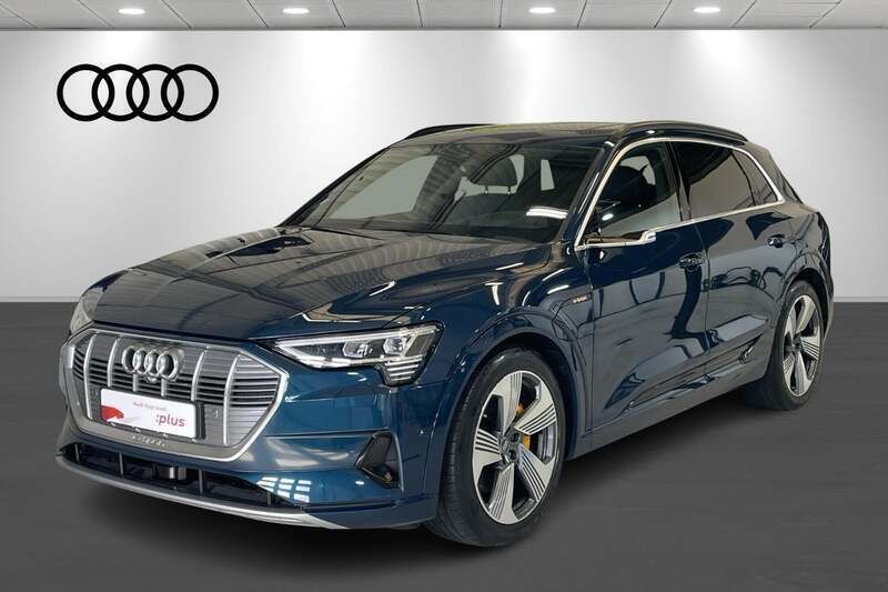 Blåmetal Brugt 2019 Audi e-tron S-Line SUV | 349.000 kr. (God pris) - Billede 1/4