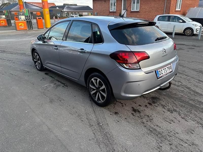 Brugt Citroën C4 100 HK (73 kW) 2018 Grå Hatchback
