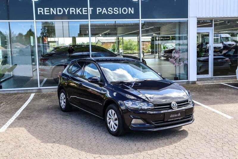 Sortmetal Brugt 2019 VW Polo Comfortline Hatchback | 149.900 kr. (Fair pris) - Billede 1/4