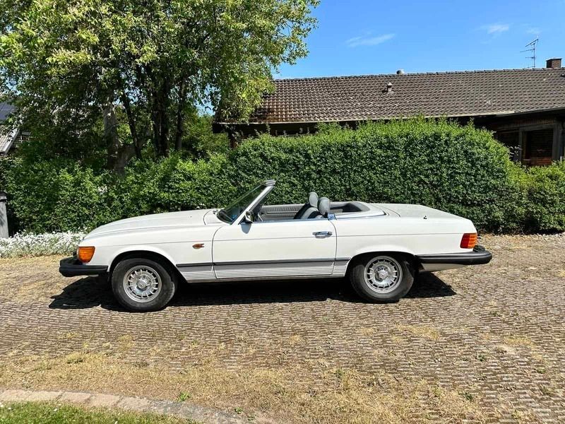 Hvid Brugt 1985 Mercedes SL380 | 259.000 kr. - Billede 1/1
